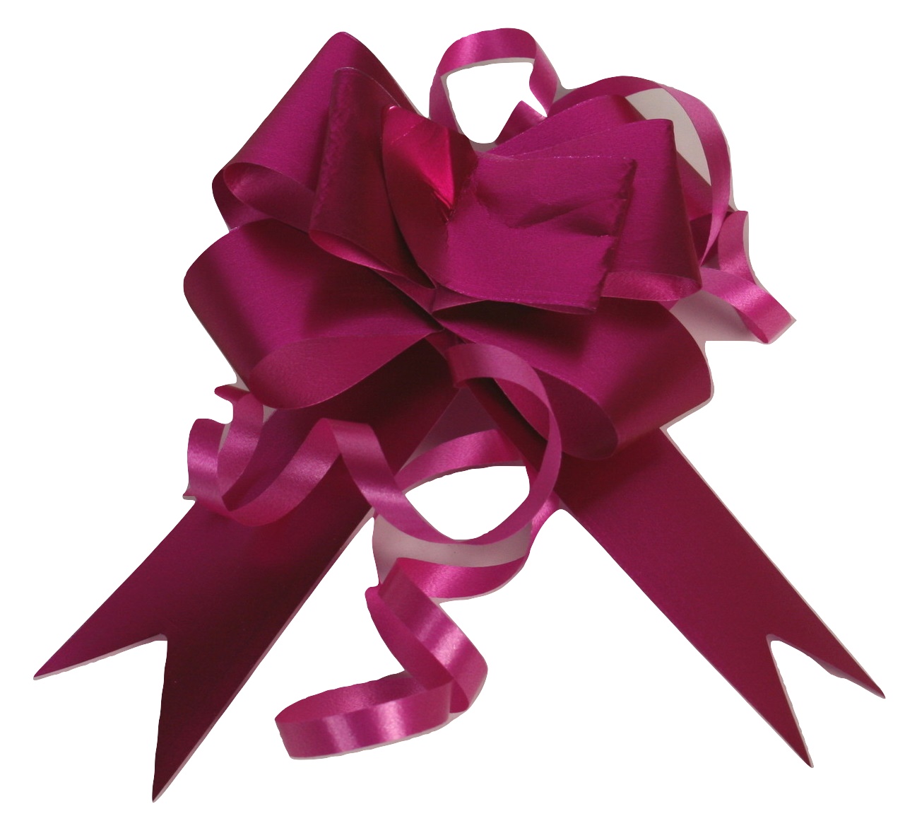 BOW BUTTERFLY CERISE 32MM X100(454827)